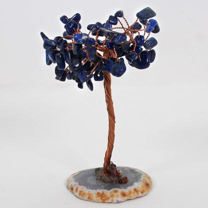 Tree of life Lapis Lazuli Crystal stand Gold & Silver Pawn Shop
