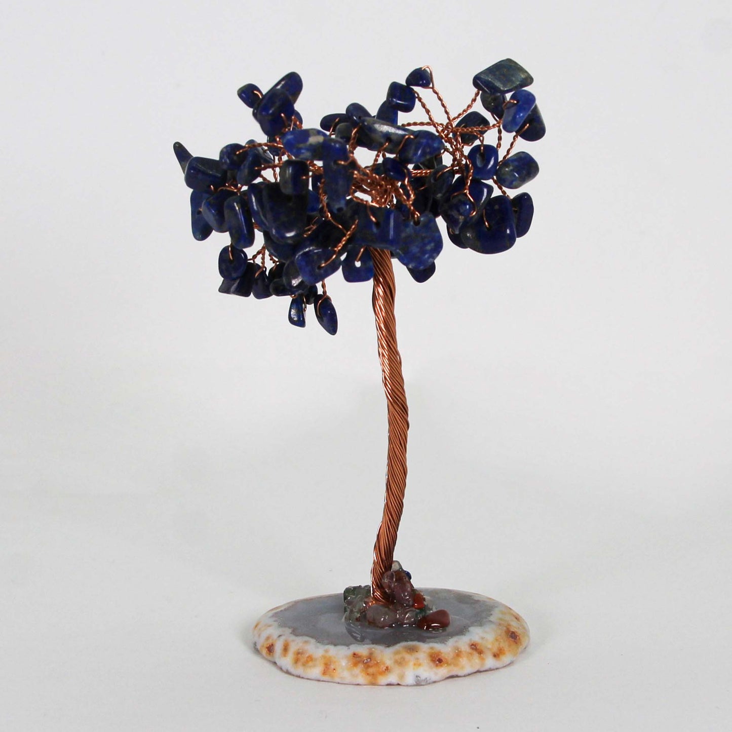 Tree of life Lapis Lazuli Crystal stand Gold & Silver Pawn Shop