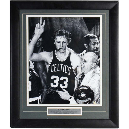 Larry Bird Signed Memorabilia