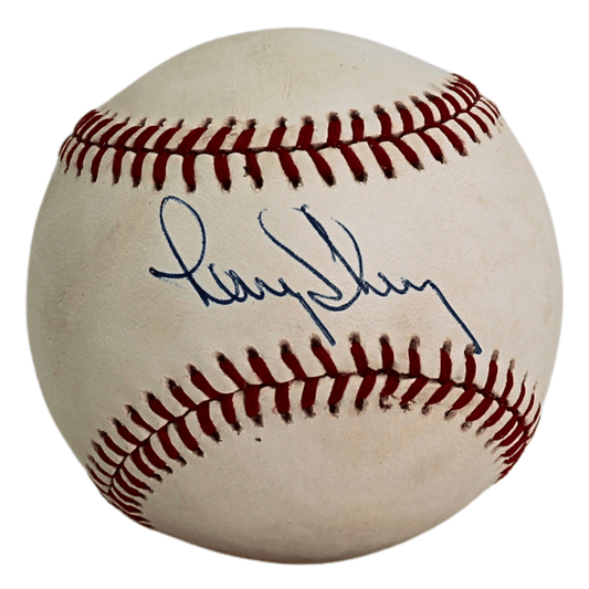 Larry Sherry Signed Baseball