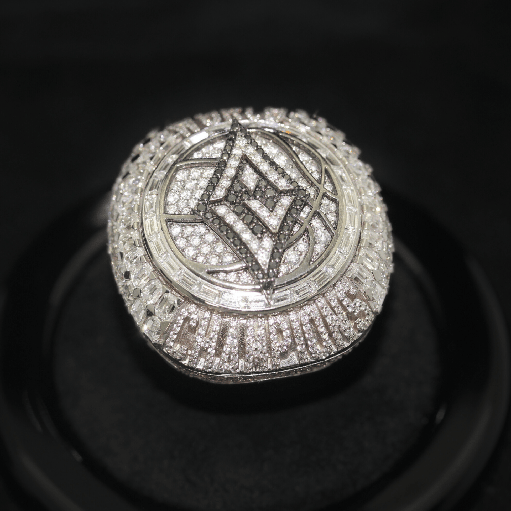 Las Vegas Aces Championship Ring Angled View Extra