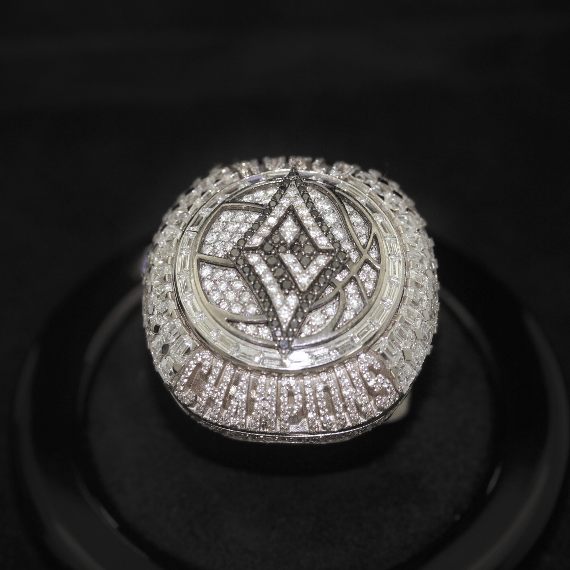 Las Vegas Aces Championship Ring Angled View