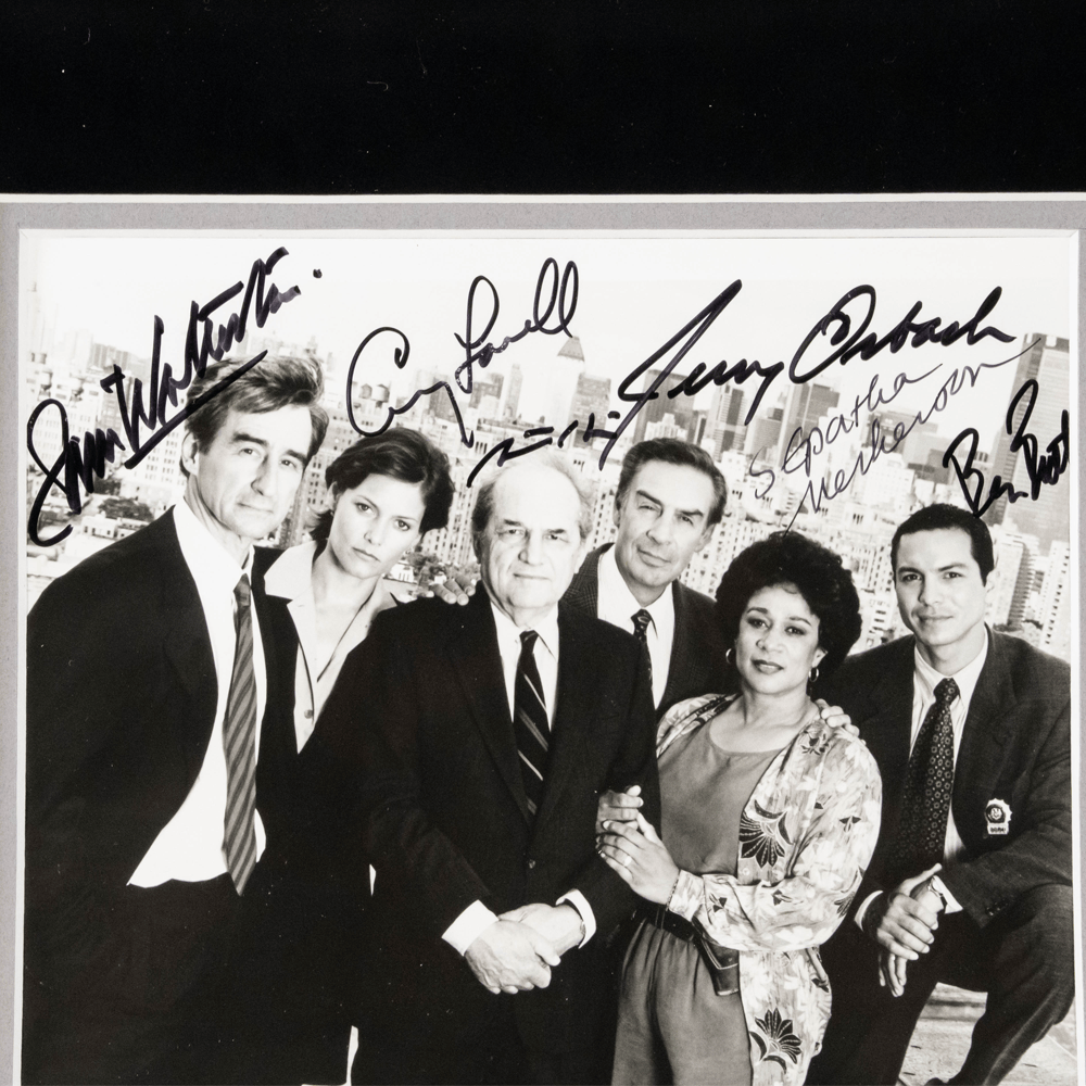 Cast Signed Law & Order Memorabilia Gold & Silver Pawn Shop