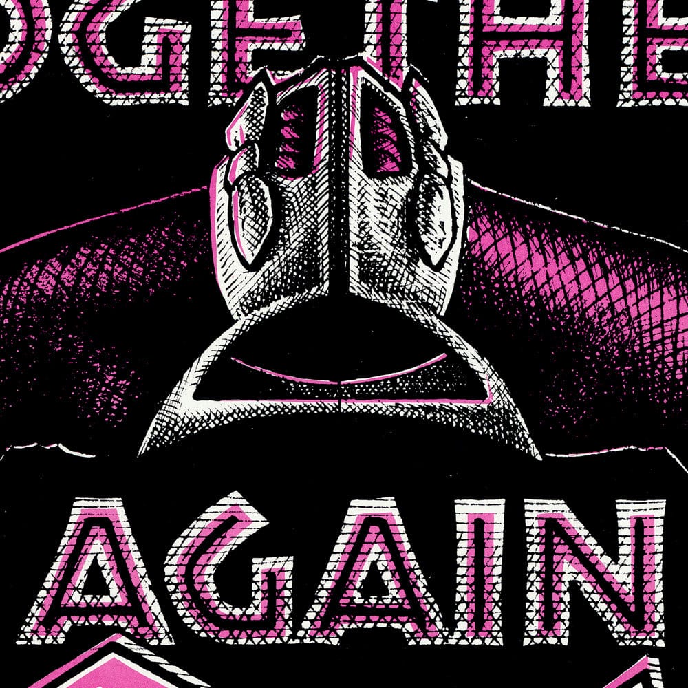 Little Feat: Let it Roll Tour 1988, Original Poster Art Gold & Silver Pawn Shop