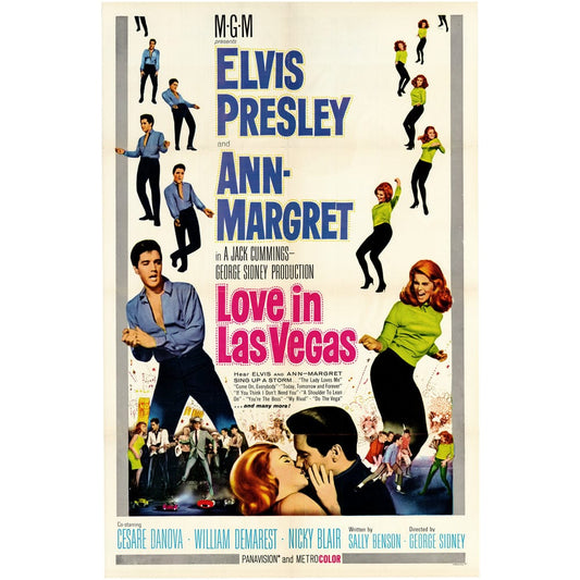 Love in Las Vegas: Original One Sheet Movie Poster, 1964 Art G S Pawn