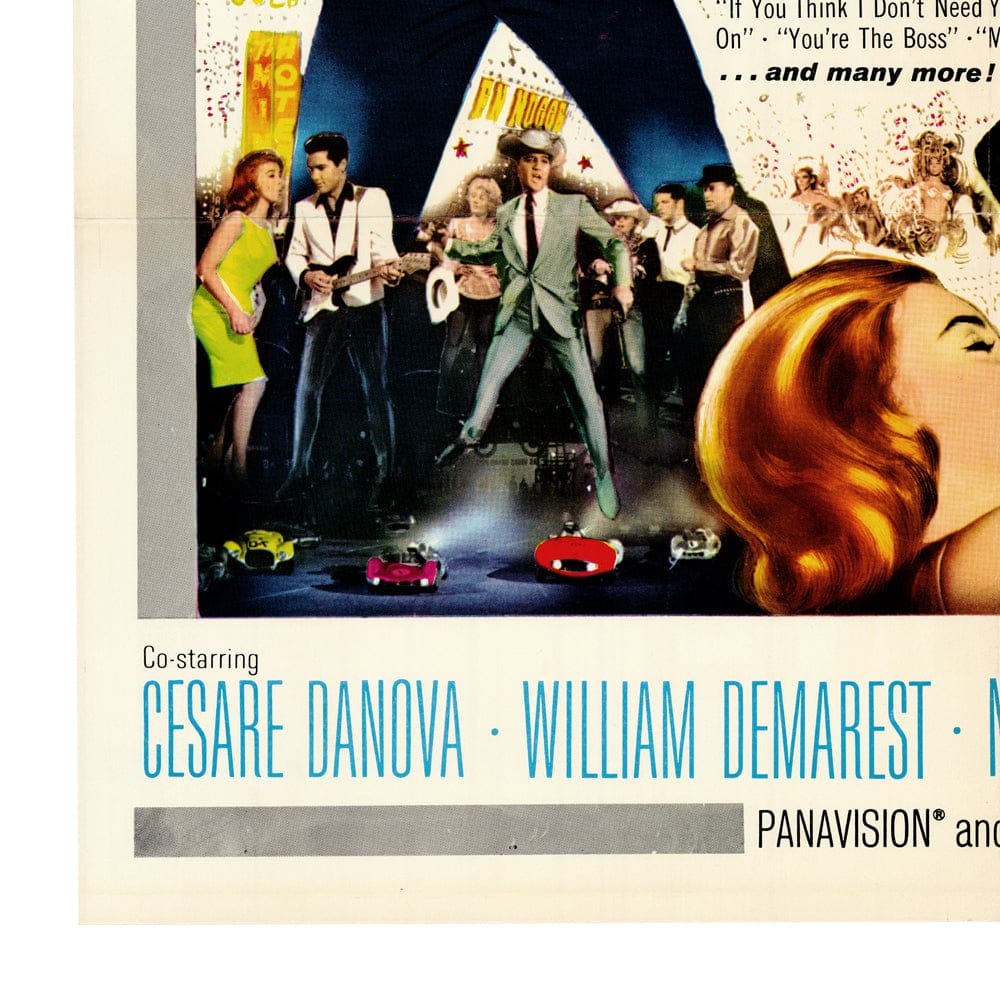 Love in Las Vegas: Original One Sheet Movie Poster, 1964 Art G S Pawn