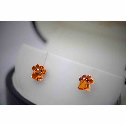 Maderia Citrine 14K YG 2.6G Earrings Thumbnail