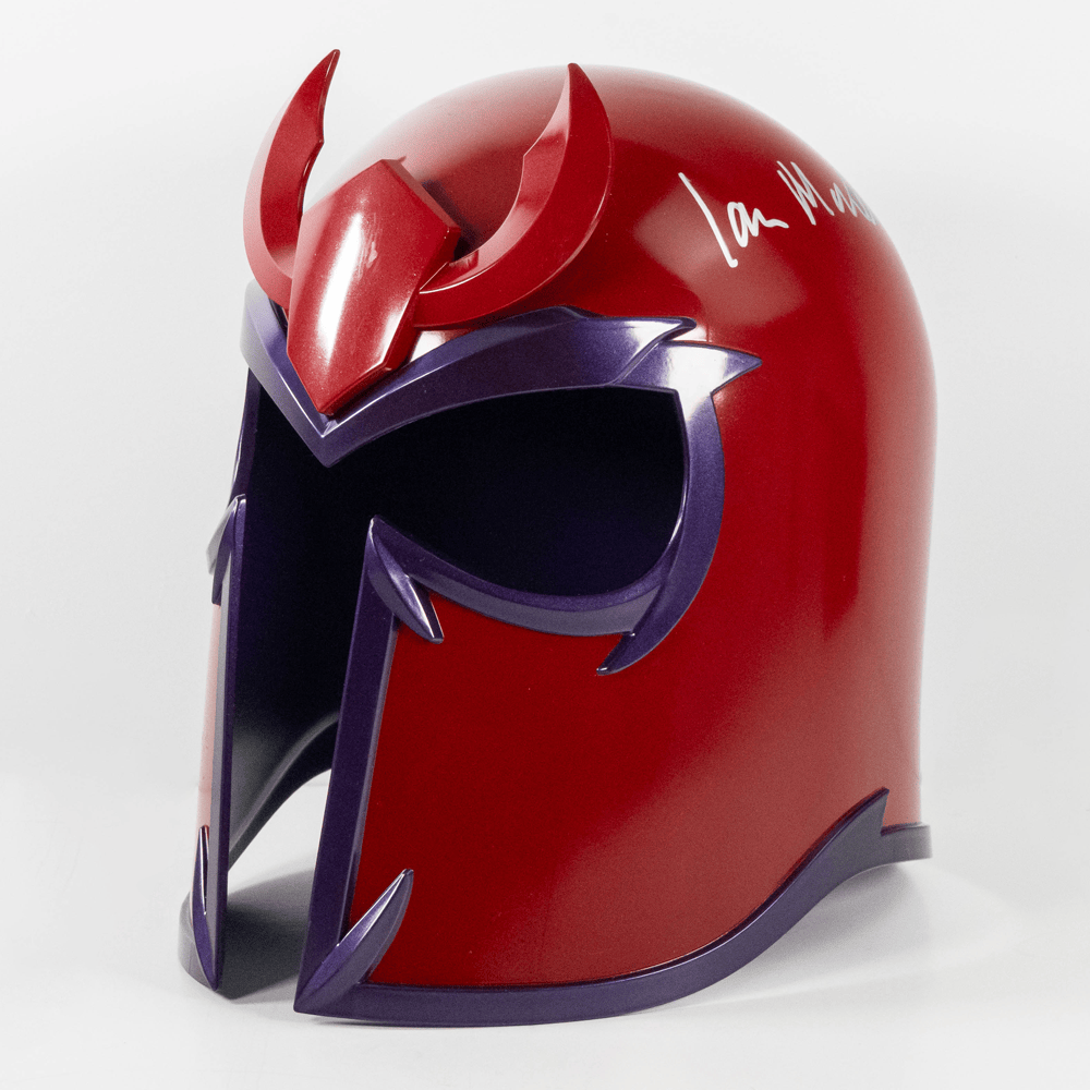 Sir Ian McKellan Signed Magneto Helmet