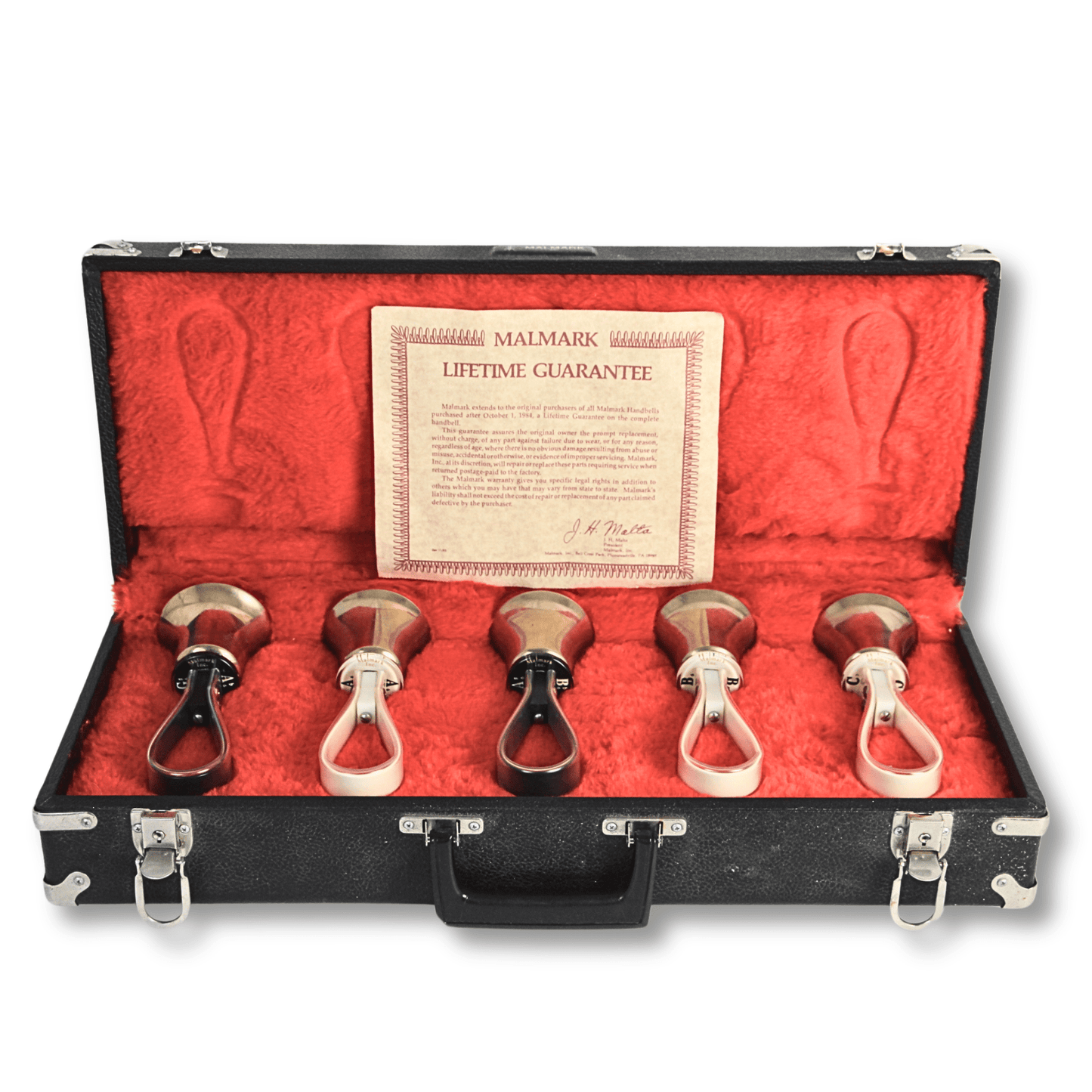 Malmark Brass Handbell Set 