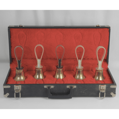 Malmark Brass Handbell Set Display VIew