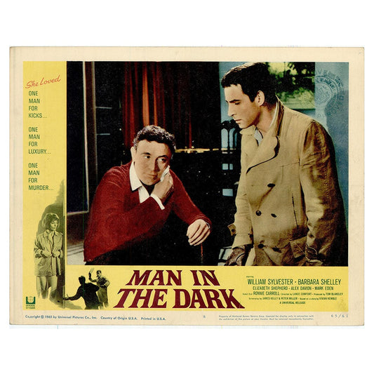 Man in the Dark Movie Lobby Card