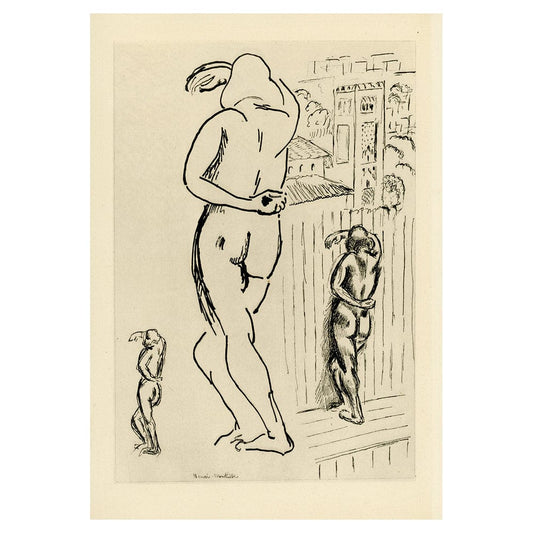 Henri Matisse - Planche II From "Cinquante Dessins"