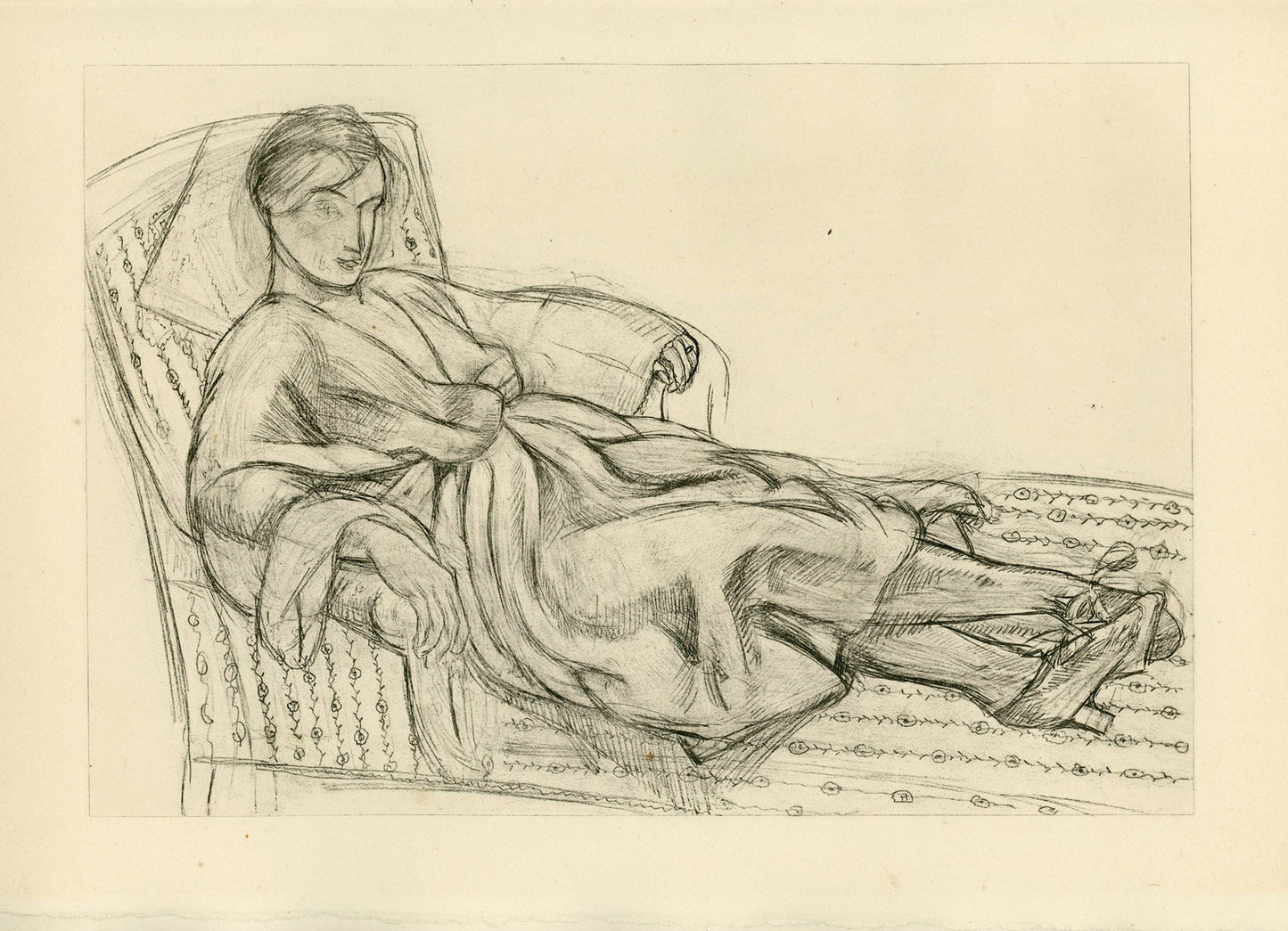 Henri Matisse - Planche XXII From "Cinquante Dessins"
