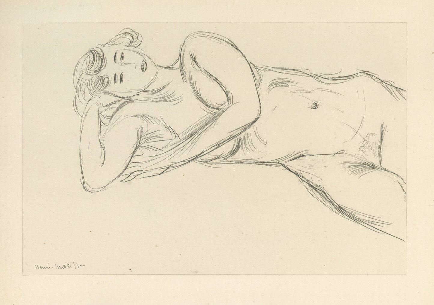 Henri Matisse - Planche XXXV From "Cinquante Dessins"