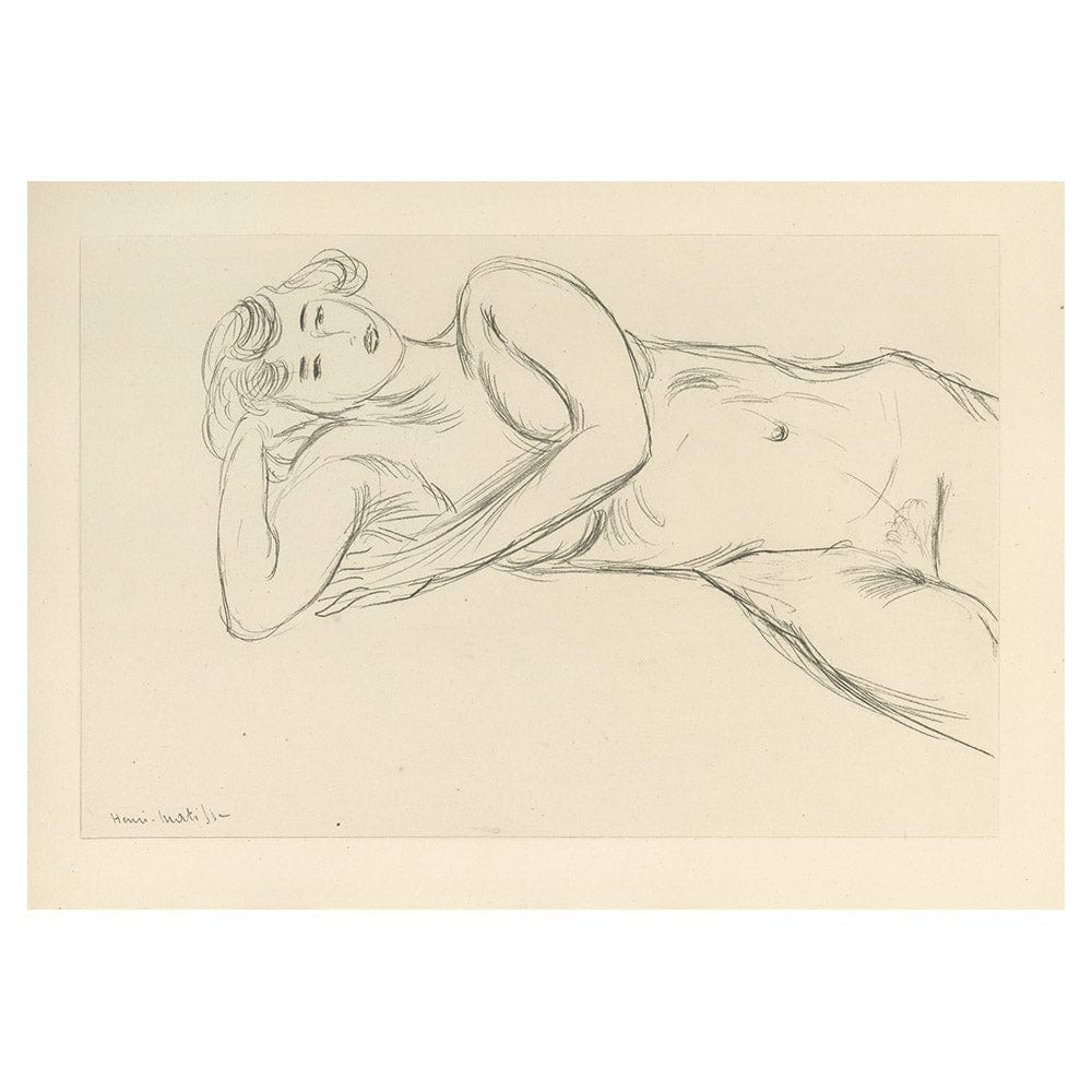Henri Matisse - Planche XXXV From "Cinquante Dessins"