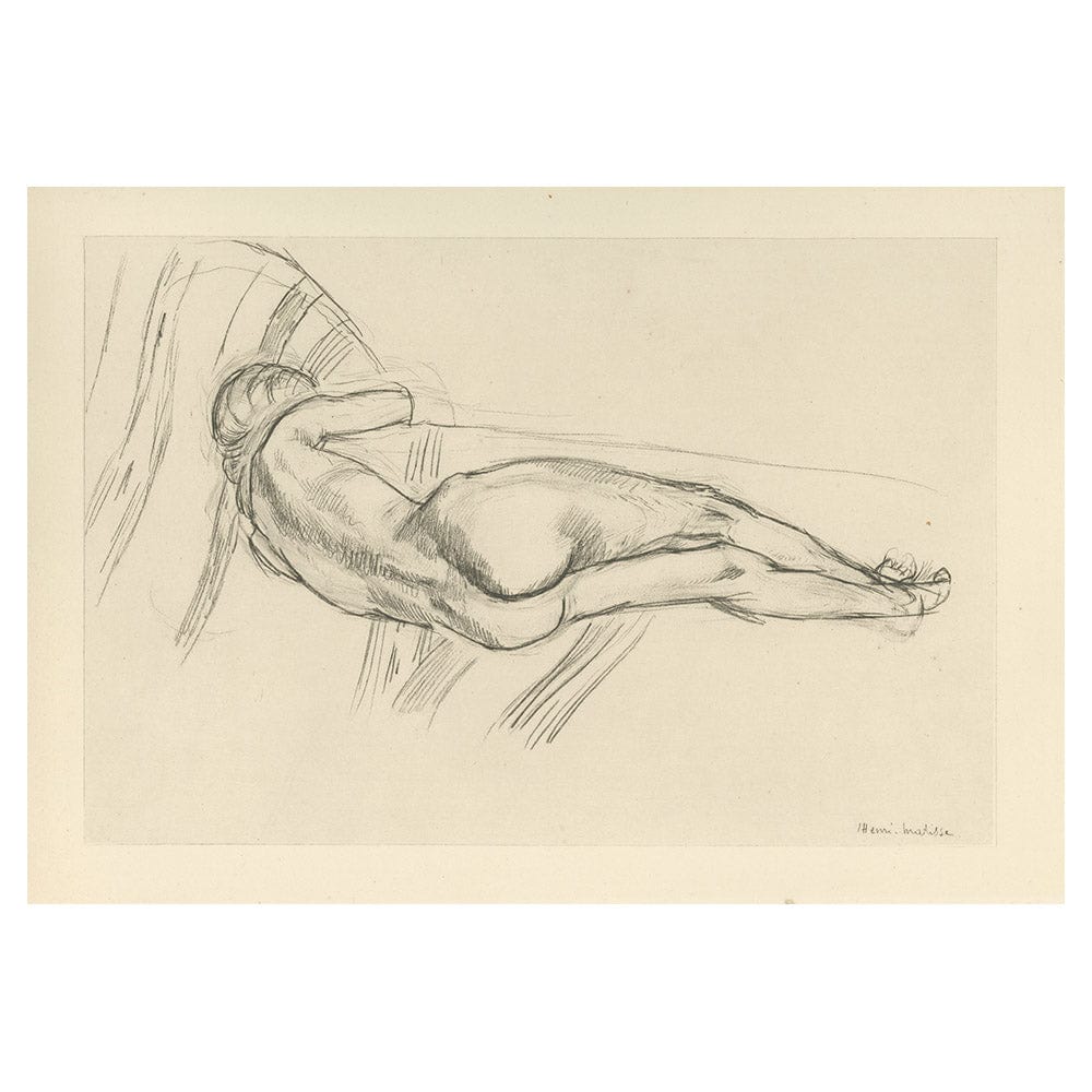 Henri Matisse - Planche XXXVII From "Cinquante Dessins"