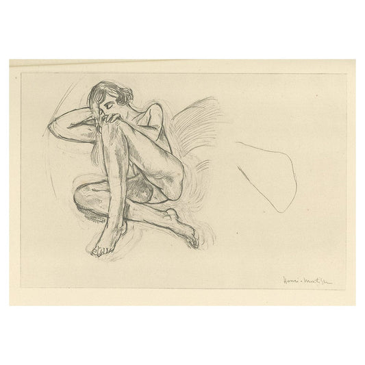 Henri Matisse - Planche XXXVIII From "Cinquante Dessins"