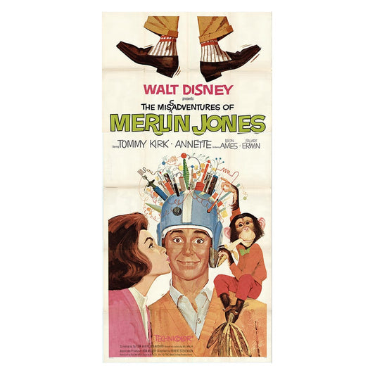 The Misadventures of Merlin Jones - Classic Movie Poster