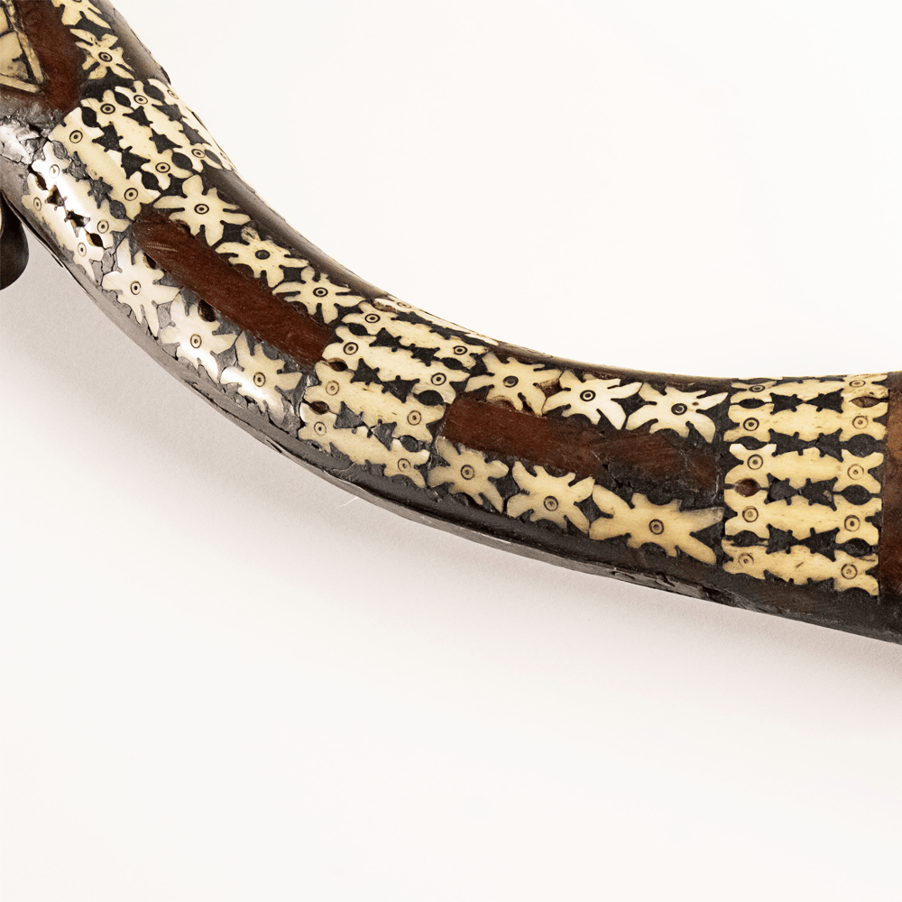 Antique Middle Eastern Jezail Flintlock with Decorative Inlay Gold & Silver Pawn Shop