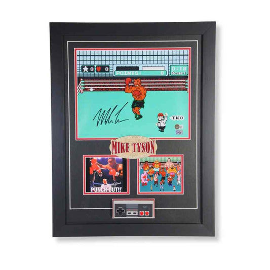 Mike Tyson Signed Punchout Game Memorabilia Thumbnail