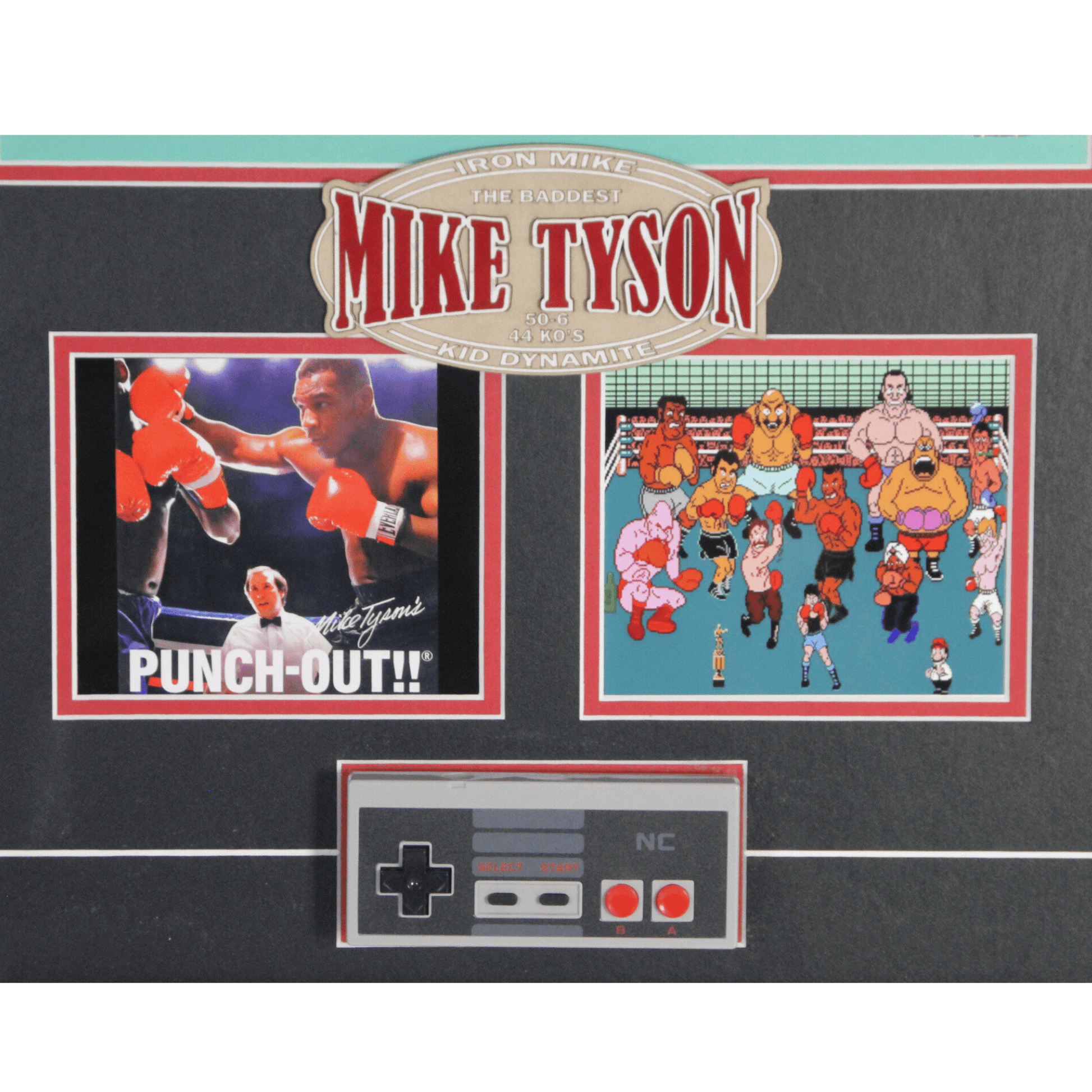 Mike Tyson Signed Punchout Game Memorabilia Details View