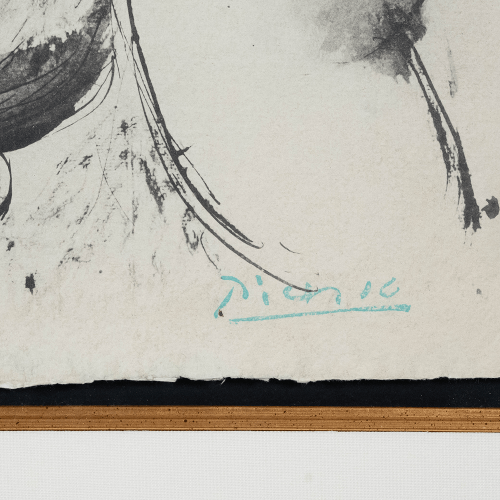 Pablo Picasso: Minotaure et Nue, La Flûte Double Art G S Pawn