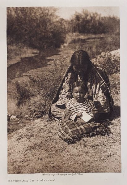 Edward Curtis Mother and Child Arapaho thumbnail