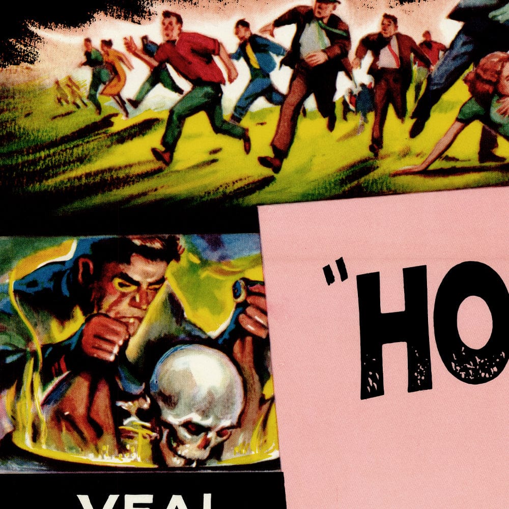 Horrores del Museo Negro: Original One Sheet Movie Poster, 1959 Art G S Pawn