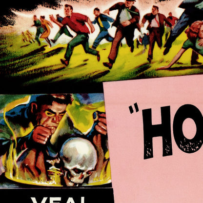 Horrores del Museo Negro: Original One Sheet Movie Poster, 1959 Art G S Pawn