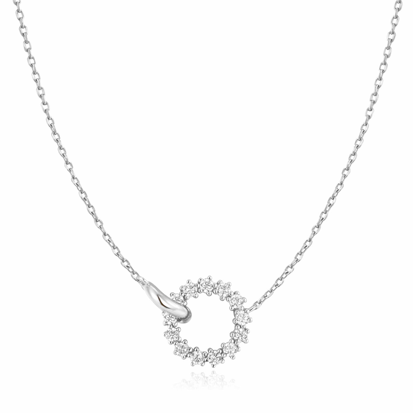 Ania Haie "Miss Twinkle" Pave Necklace Gold & Silver Pawn Shop Sterling silver