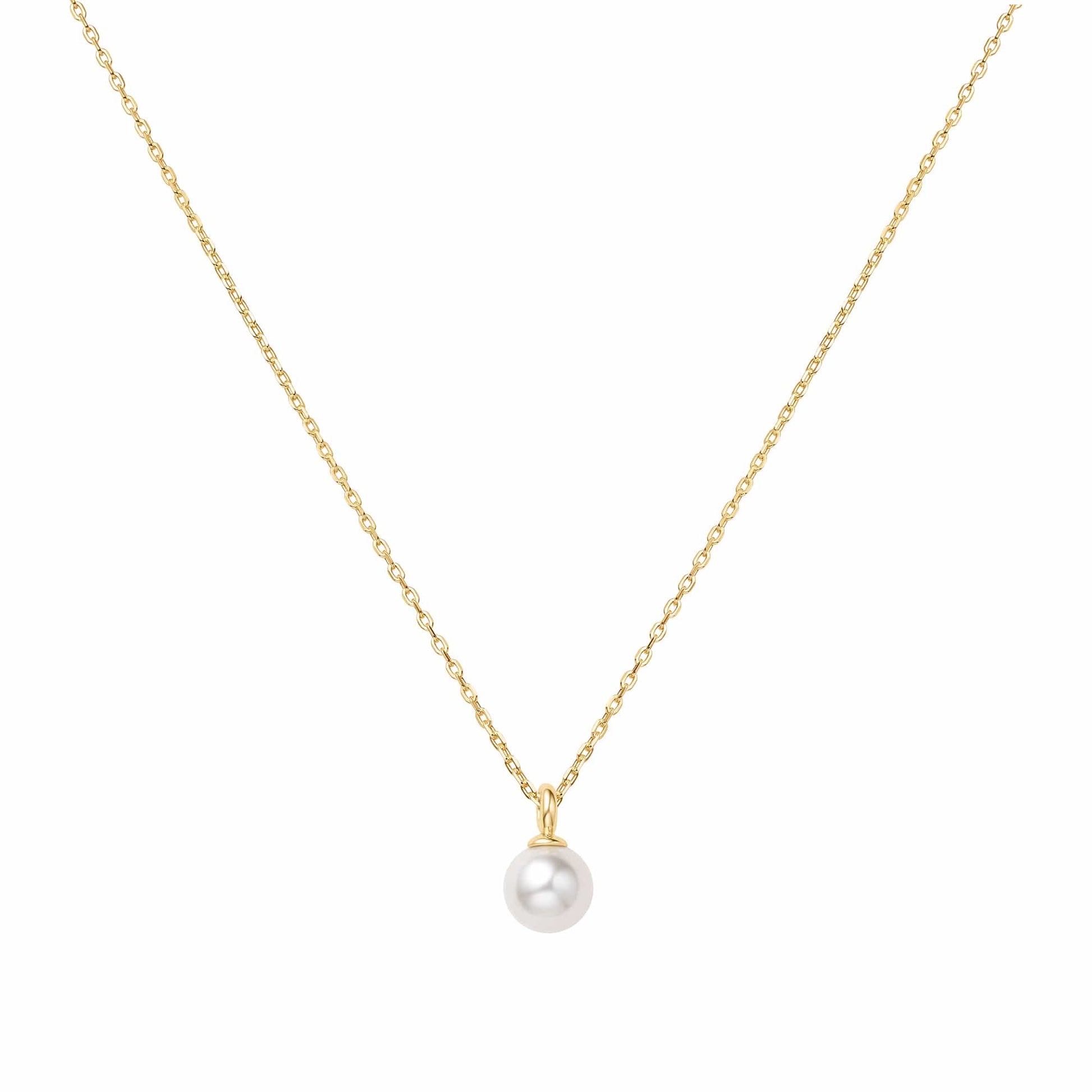 Pearl Drop Pendant Necklace Gold & Silver Pawn Shop