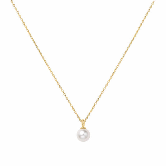 Pearl Drop Pendant Necklace Gold & Silver Pawn Shop