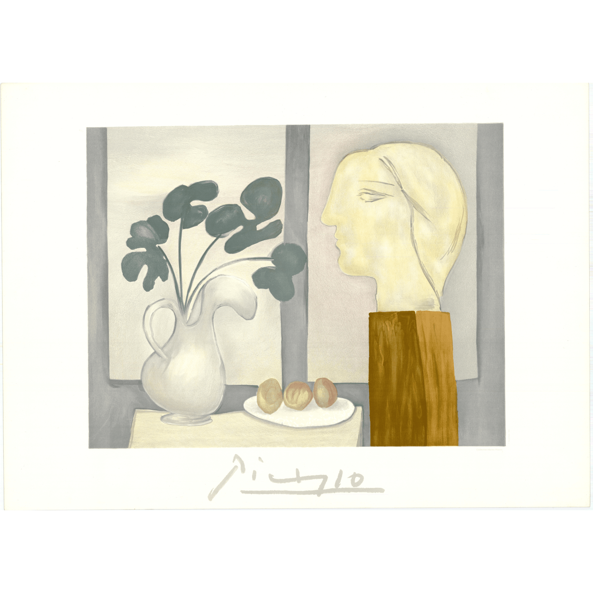 Pablo Picasso: Nature Morte a la Fenetre, Marina Picasso Estate Collection Art G S Pawn