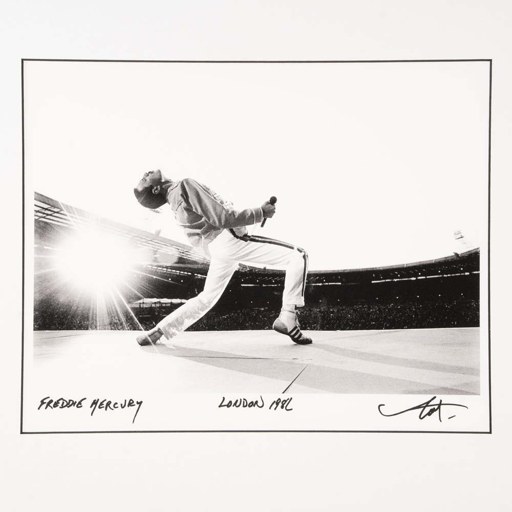 Neal Preston: Freddie Mercury London 1986 Art Gold & Silver Pawn Shop