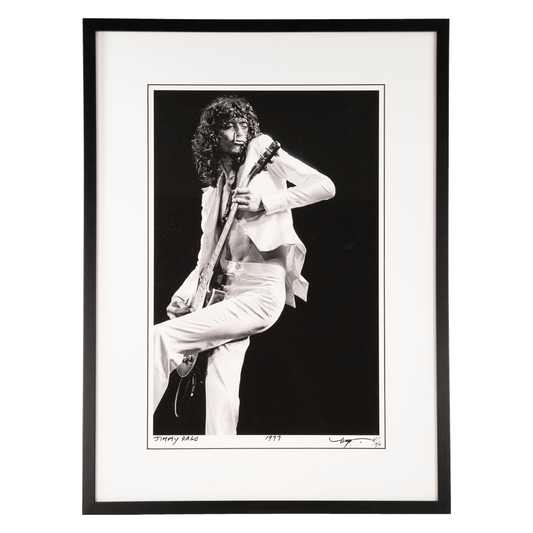 Neal Preston: Jimmy Page 1977 Art Gold & Silver Pawn Shop