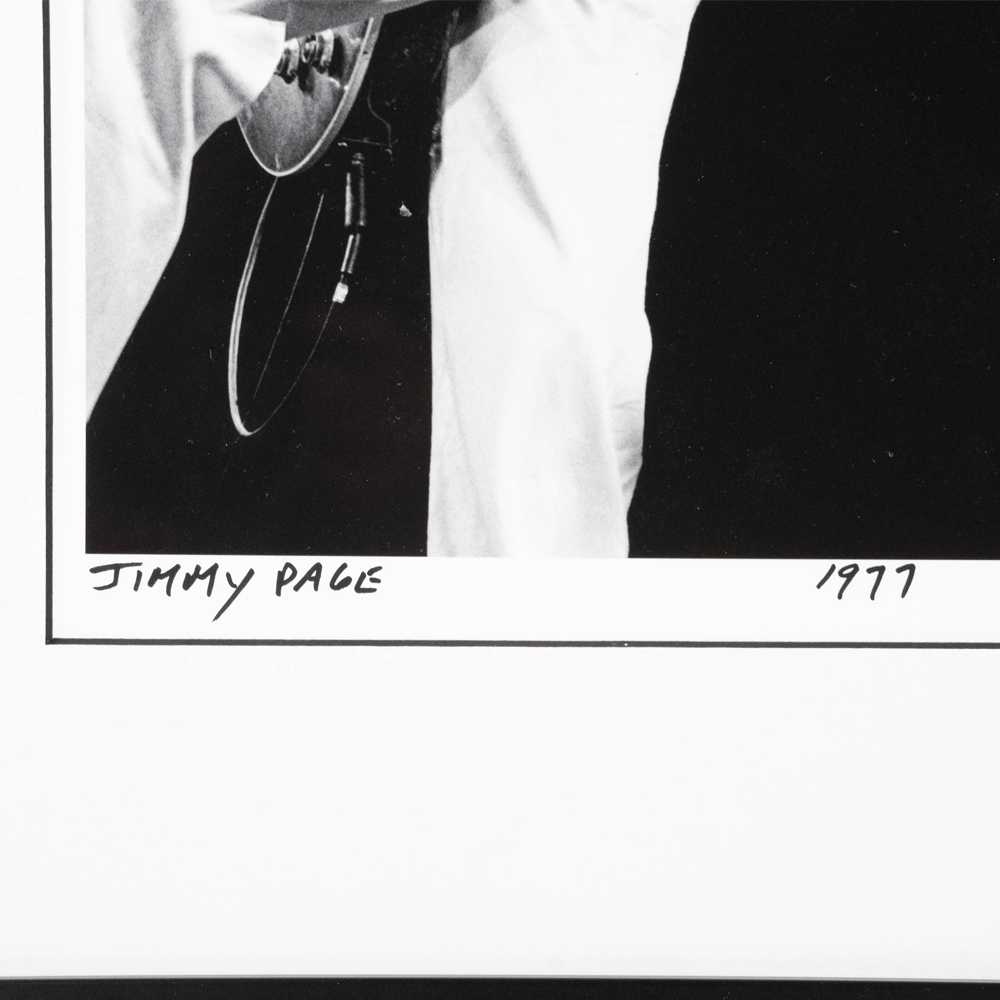 Neal Preston: Jimmy Page 1977 Art Gold & Silver Pawn Shop
