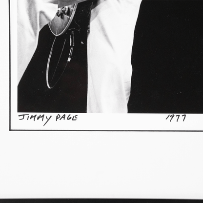 Neal Preston: Jimmy Page 1977 Art Gold & Silver Pawn Shop