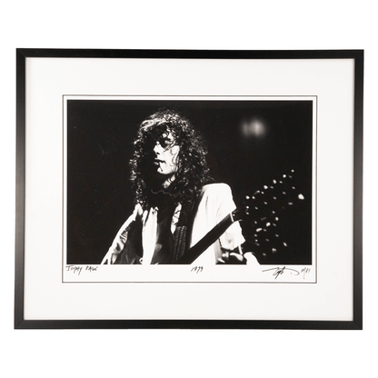 Neal Preston: Jimmy Page 1979 Art Gold & Silver Pawn Shop