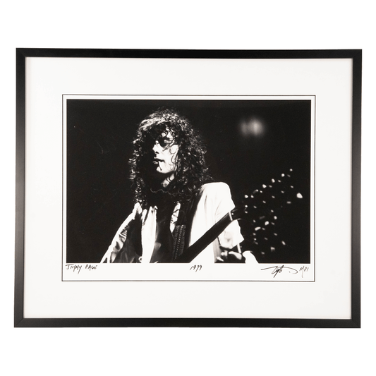 Neal Preston: Jimmy Page 1979 Art Gold & Silver Pawn Shop