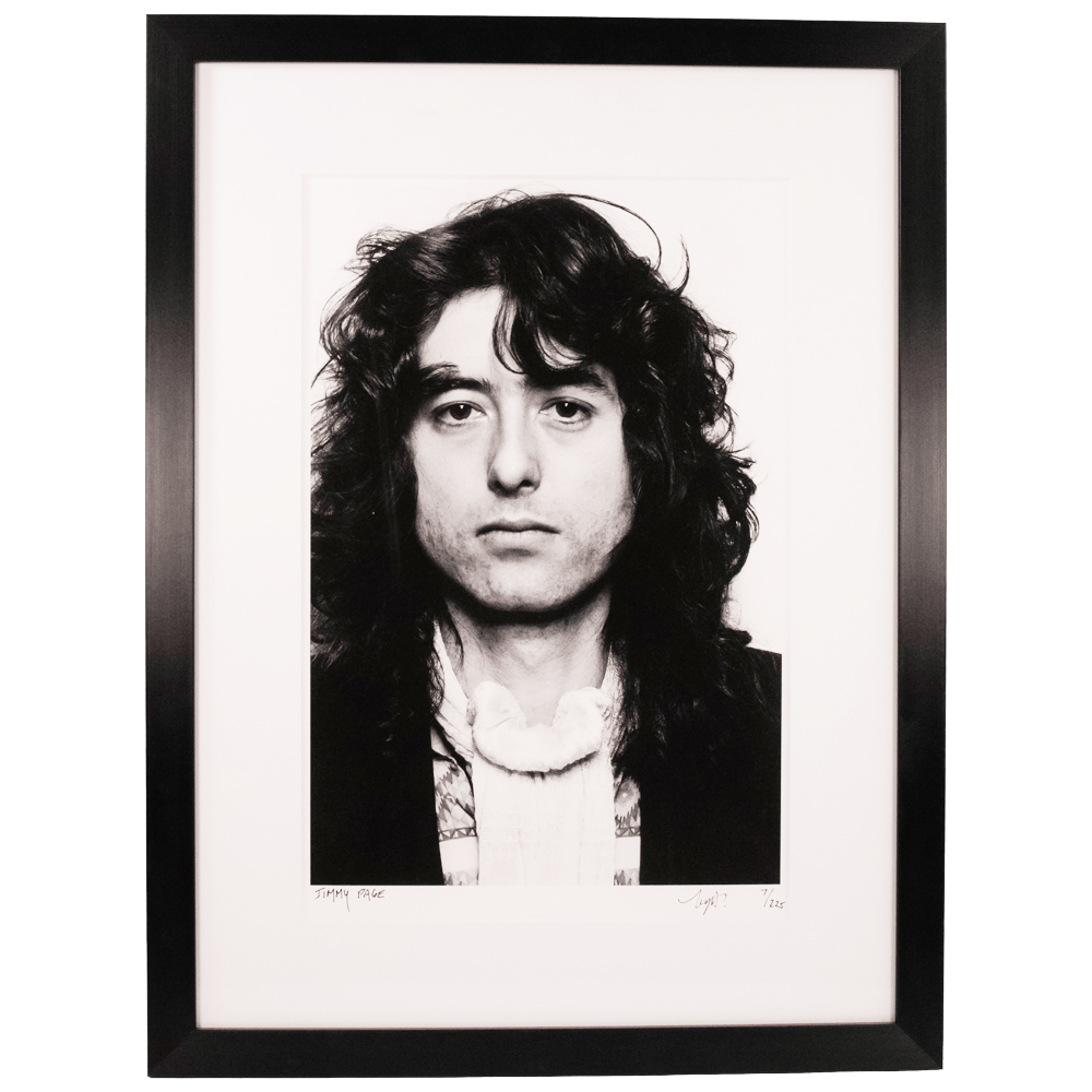 Neal Preston: Jimmy Page Art Gold & Silver Pawn Shop