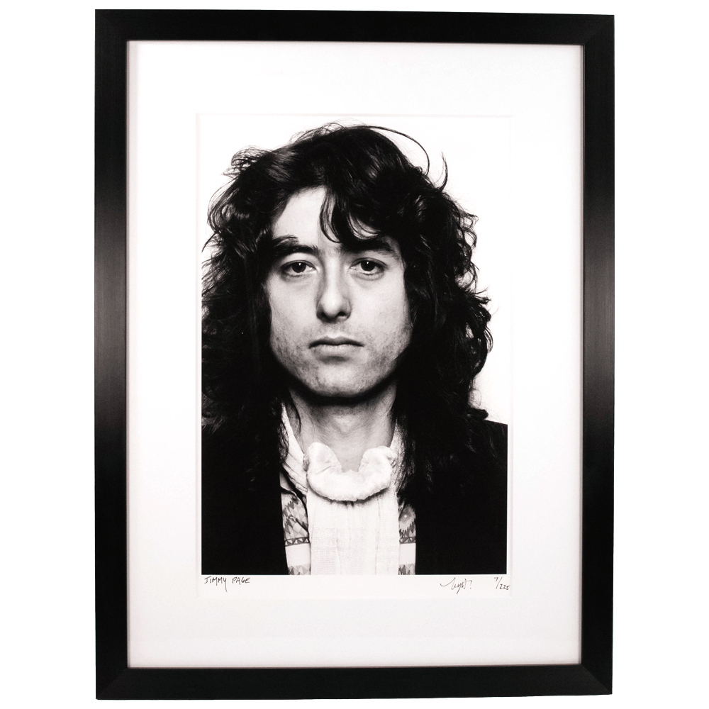 Neal Preston: Jimmy Page Art Gold & Silver Pawn Shop