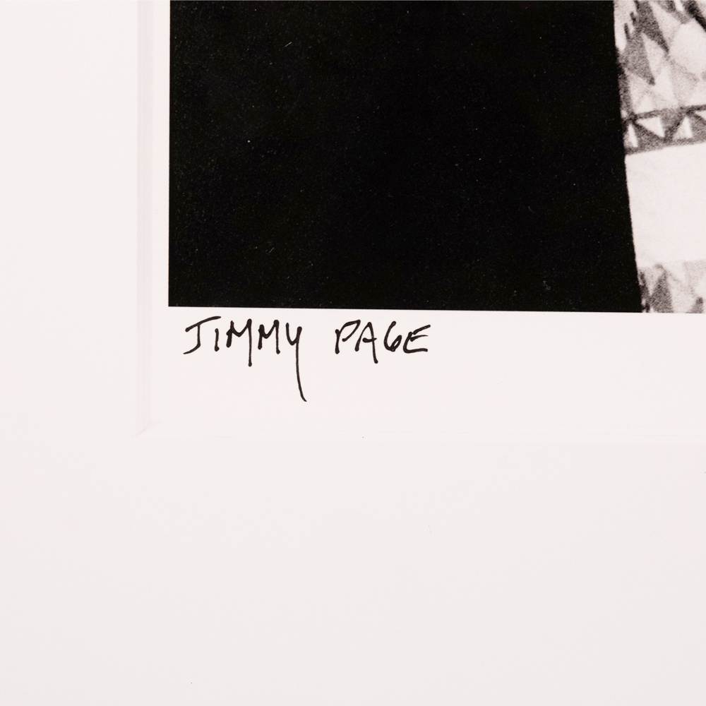 Neal Preston: Jimmy Page Art Gold & Silver Pawn Shop