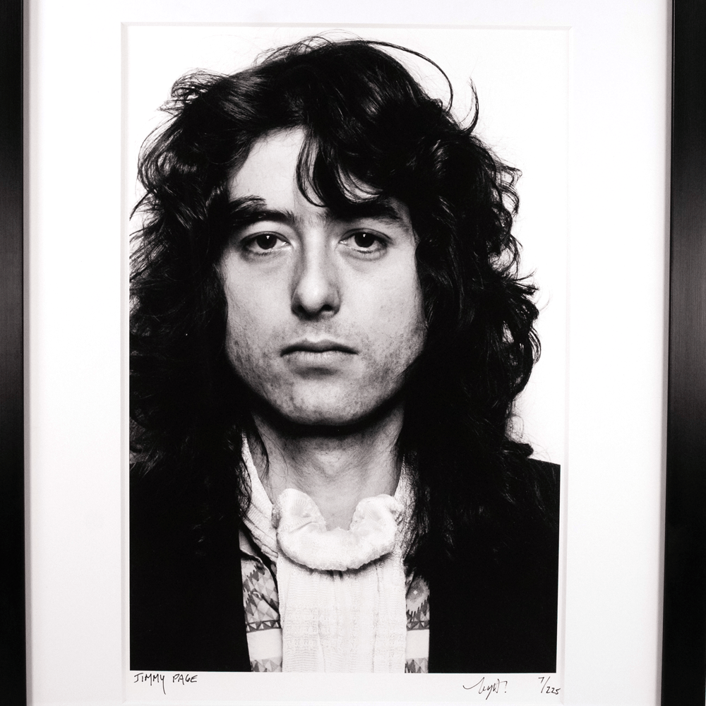 Neal Preston: Jimmy Page Art Gold & Silver Pawn Shop