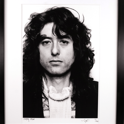 Neal Preston: Jimmy Page Art Gold & Silver Pawn Shop