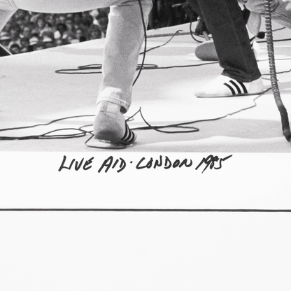 Neal Preston: Queen Live AID 1985 Art Gold & Silver Pawn Shop