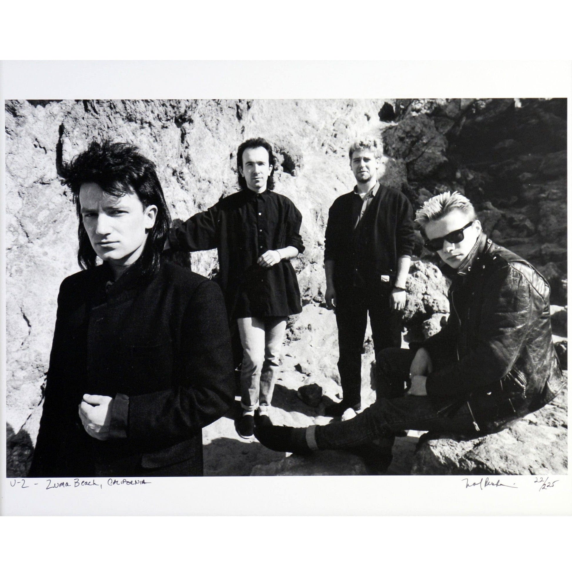 Neal Preston; U2 Zuma Beach California Art Gold & Silver Pawn Shop