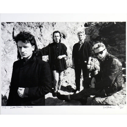 Neal Preston; U2 Zuma Beach California Art Gold & Silver Pawn Shop