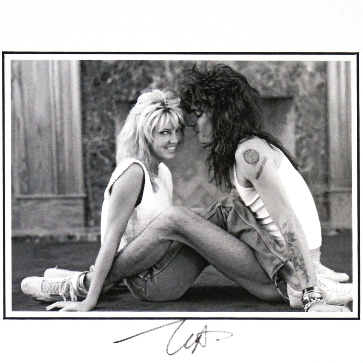 Neal Preston; Heather Locklear & Tommy Lee Art Gold & Silver Pawn Shop