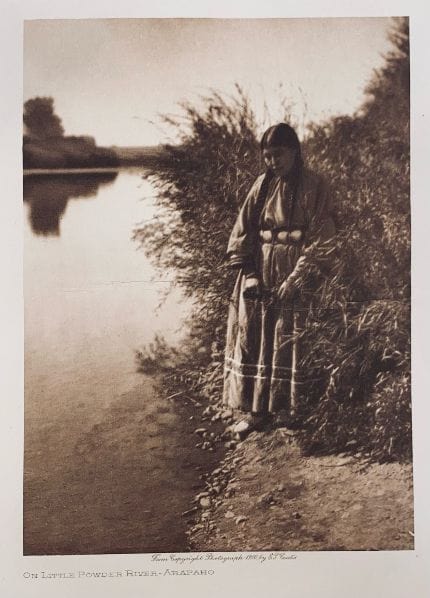 Edward Curtis On Little River Arapaho thumbnail