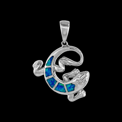 Sterling Silver Mosaic Opal Lizard Pendant
Gold & Silver Pawn Shop